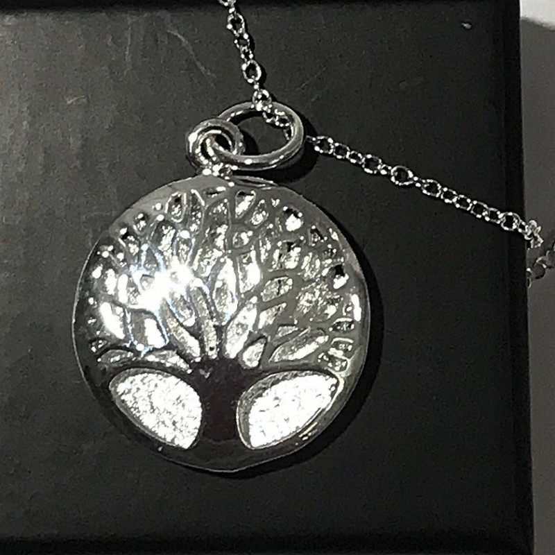 Livets træ med sølvglas