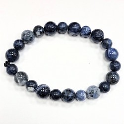 Armbånd af sodalit sten
