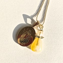 Mariaikon og englevedhæng