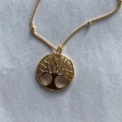 Livets træ i forgyldt sølv