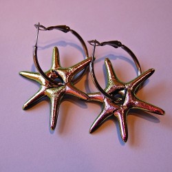 Skinnende Stjerneøreringe