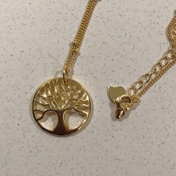 Livets træ i forgyldt sølv