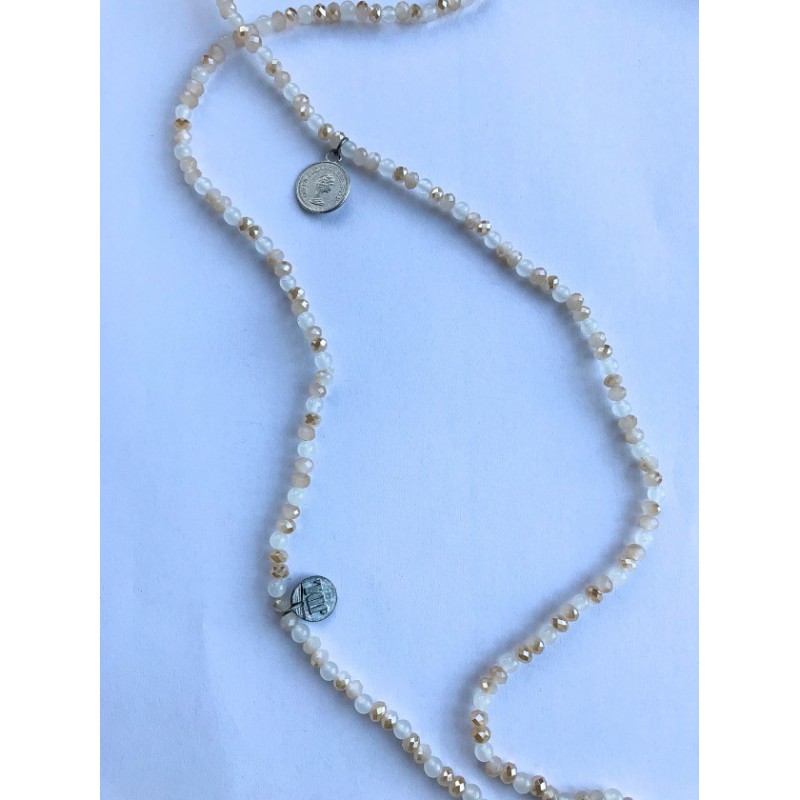 Glaskæde - glasarmbånd