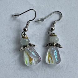 Smukke sarte øreringe