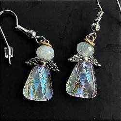 Smukke sarte øreringe