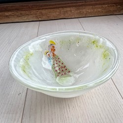 Lille ikonskål i glas