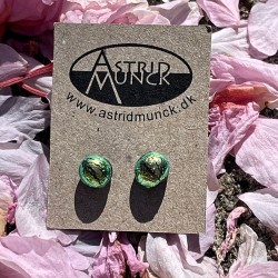 Grønne ørestikkers i glas