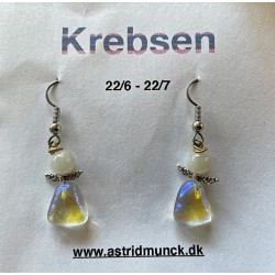 Krebsen - øreringe med...