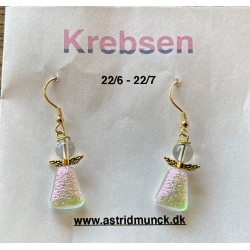 Krebsen - øreringe med...