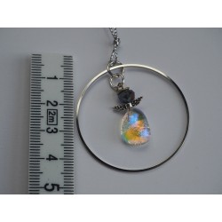 Skinnende engel til vinduet