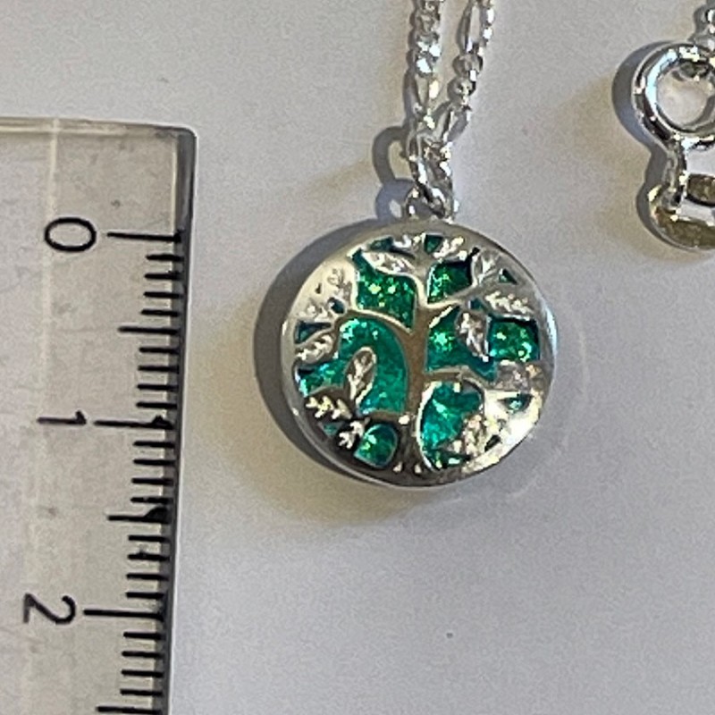 Smukt lille livets træ med glas