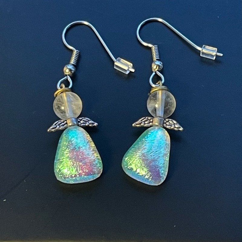 Engle lys grøn der skinner