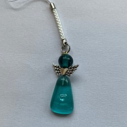 Blå/grøn engel til bilen...