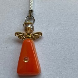 Orange glæde i bilen