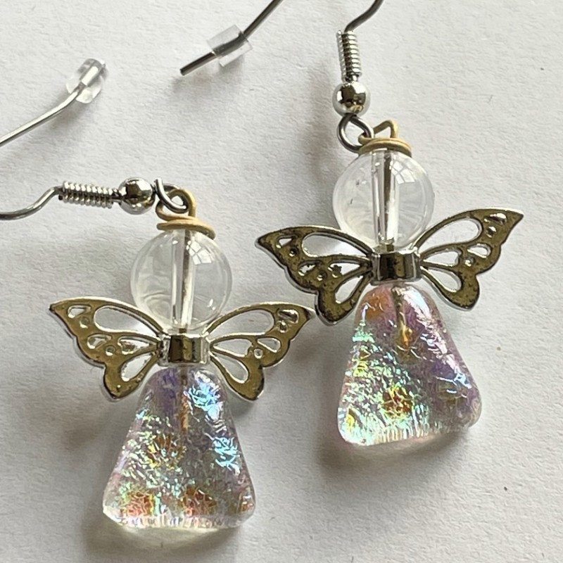 Smukke blågrønne engleøreringe