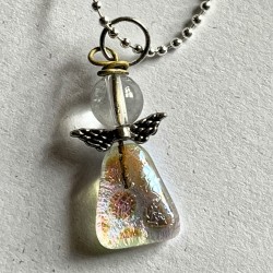 Bjergkrystal lille engel