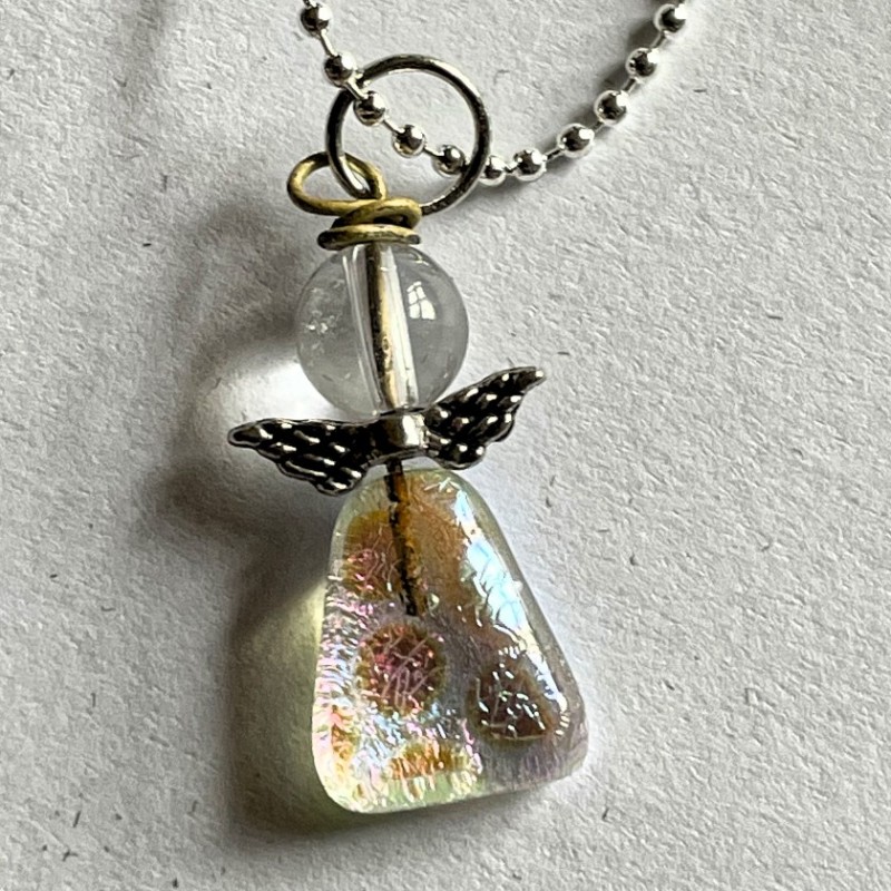 Bjergkrystal lille engel