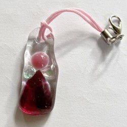 Mini engel i rødviolet...