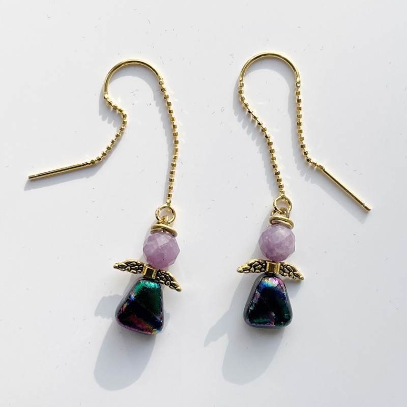 Engleøreringe i lang kæde