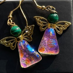 Øreringe der skinner