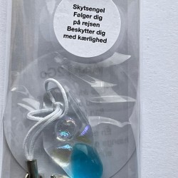 Mini engel til tasken - lys...