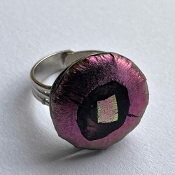 Lilla ring i glas