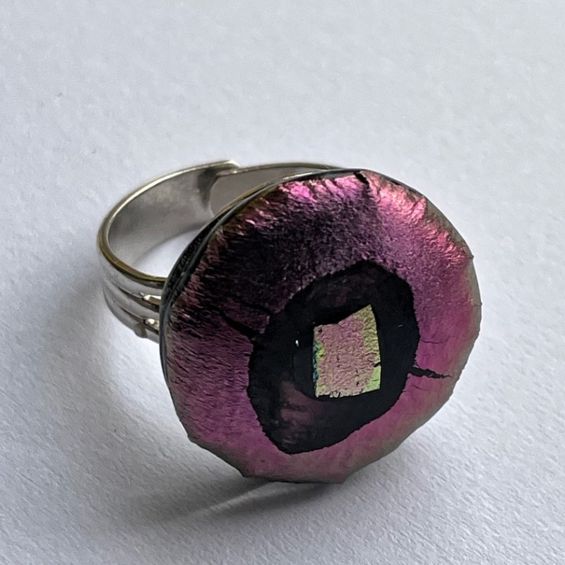 Lilla ring i glas