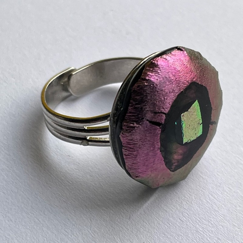 Lilla ring i glas