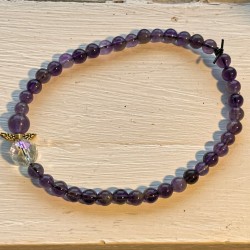 Armbånd med engel ametyst