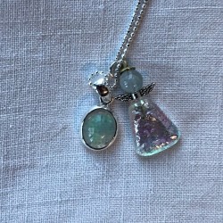 Grønne hjerter i lys og mørke nuancer