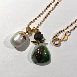 Lilla og turkis engel