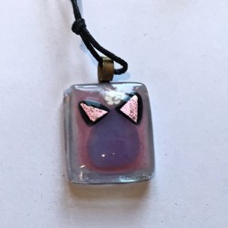 Rosa lommeengle smykke