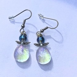 Lilla transparente engle