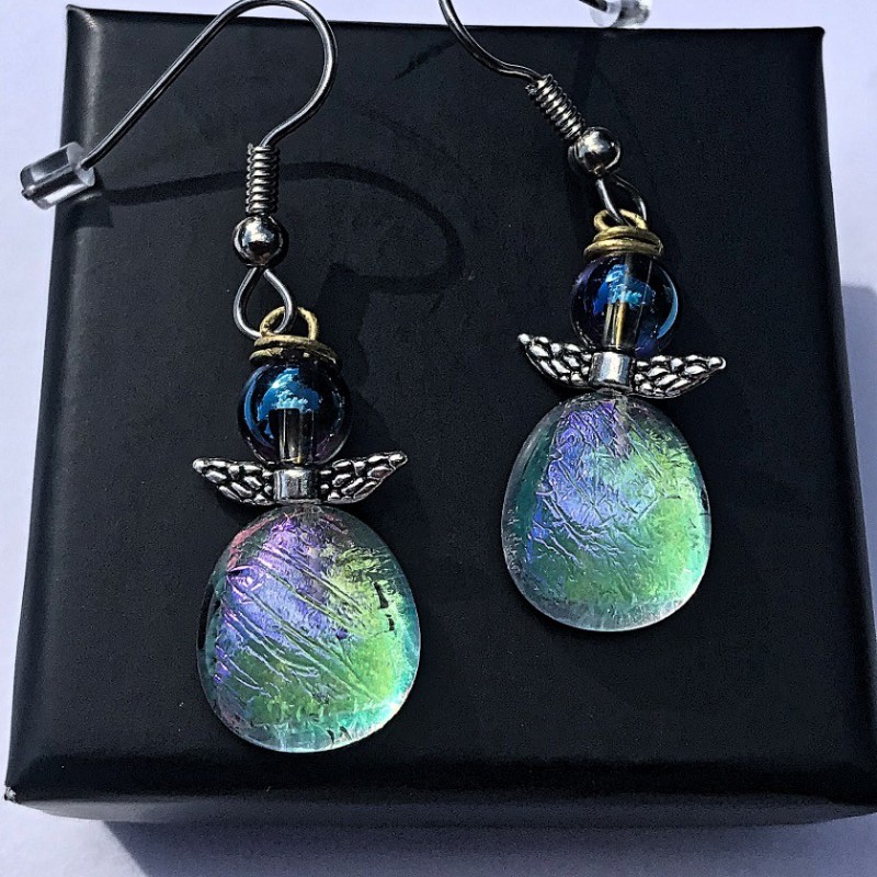 Lilla transparente engle