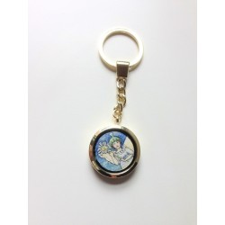 Nøglering med alfebillede