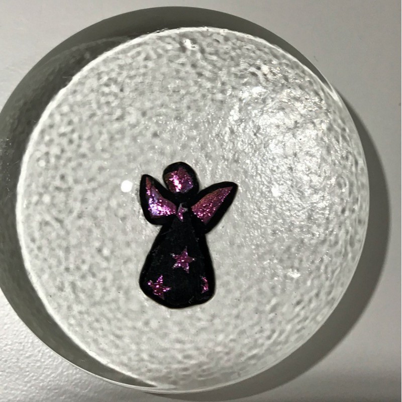 Brevpresser med stjerne engel