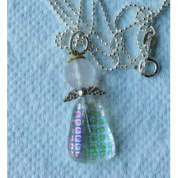 Skinnende lyserød ternet Raziel