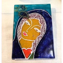 Maria ikon med lille Jesus