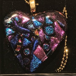 Meget smukt lilla hjerte