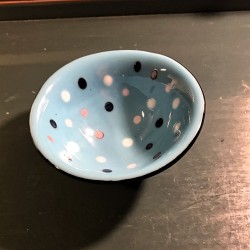 Lys blå lille skål