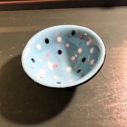 Lys blå lille skål