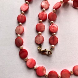 Orange/rød sommerkæde