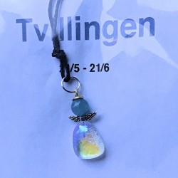 Skorpion med blå agat