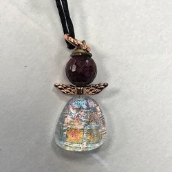 Smuk engel med at rubin hoved Smuk engel med at rubin hoved