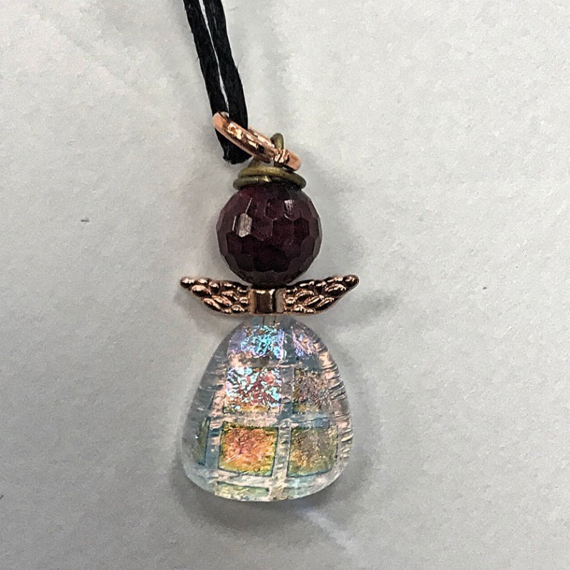 Smuk engel med at rubin hoved Smuk engel med at rubin hoved