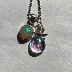 Perle og engel sammen