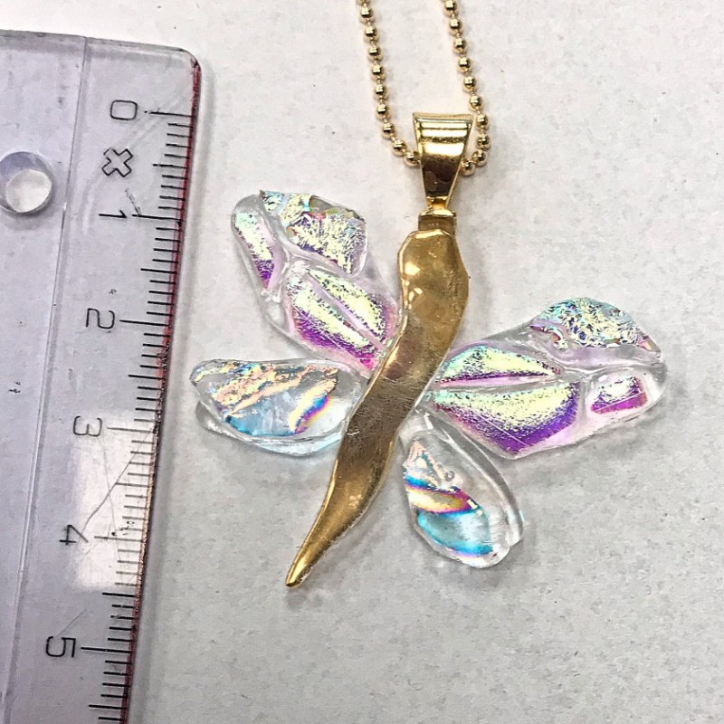 Dragonfly - guldsmed i glas