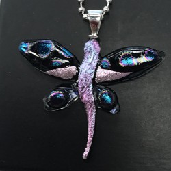 Lilla dragonfly - guldsmedesmykke