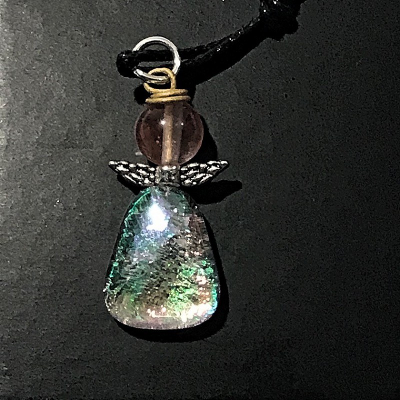 Engel i kæde med farver